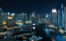 cityscapes dubai harbor 1920x1080 wallpaper 